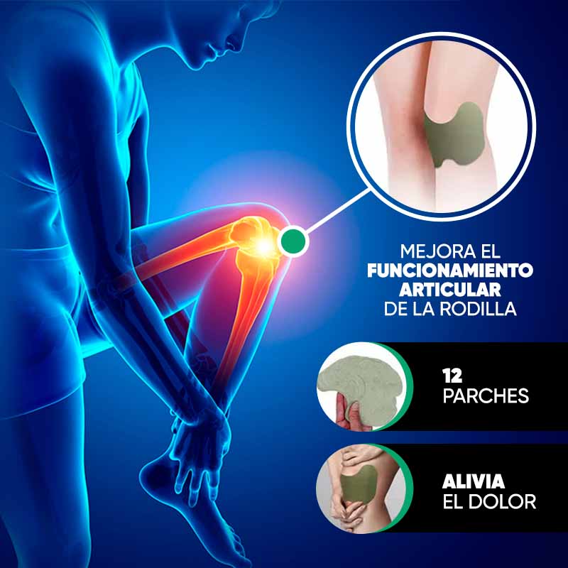 100 PARCHES PARA DOLORES DE RODILLA Y ARTICULACIONES $24.90 ENVIO GRATIS