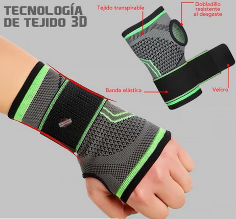 MUÑEQUERAS ORTOPÉDICAS DE SOPORTE