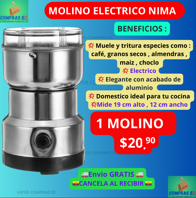 MOLINO ELÉCTRICO NIMA