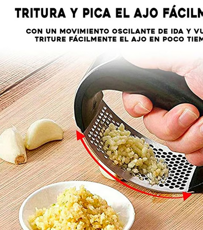 APLASTADOR Y TRITURADOR MANUAL DE AJO