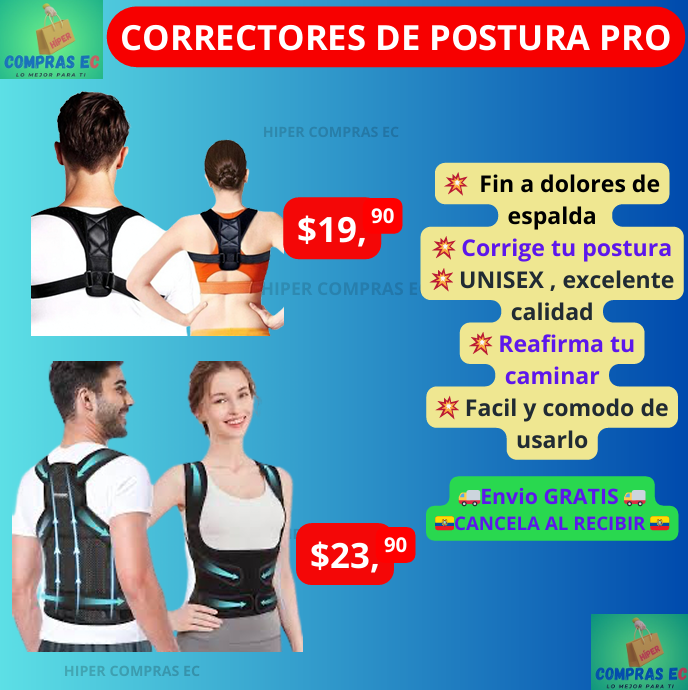 CORRECTORES DE POSTURA PRO