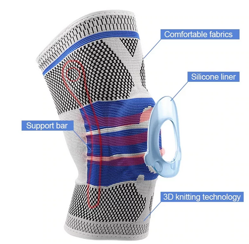 RODILLERAS CON GEL Y BANDAS LATERALES