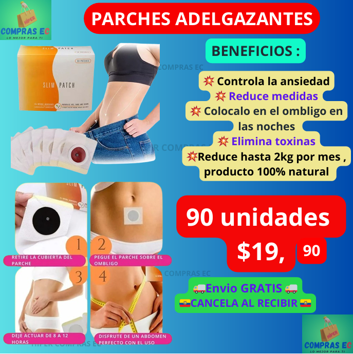 PARCHES ADELGAZANTES