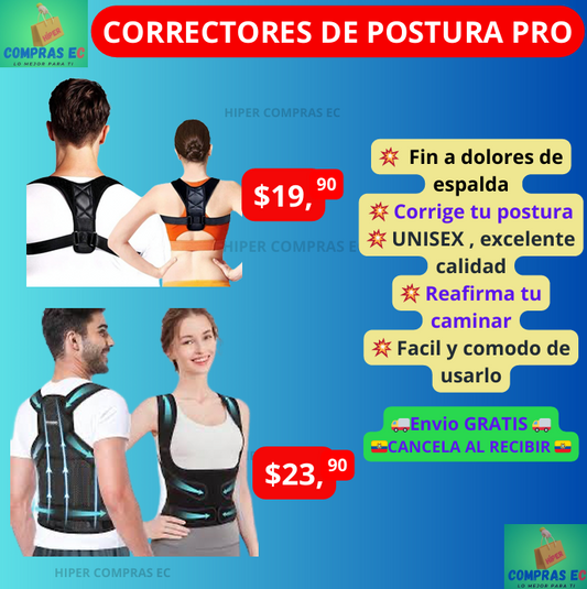 CORRECTORES DE POSTURA PRO