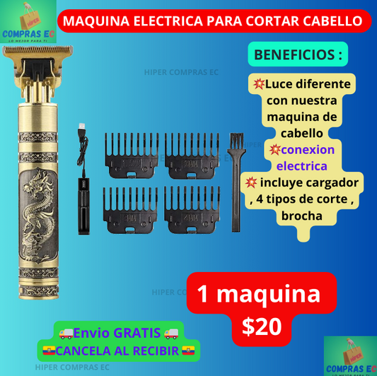 MÁQUINA ELÉCTRICA PARA CORTAR CABELLO
